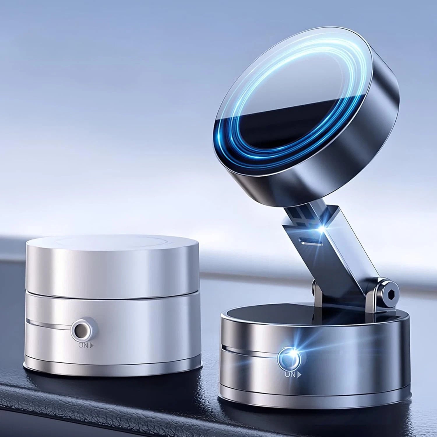 Soporte Magnetico De Celular, Para Carro, Vacio De Doble Cara Tiktok 360 Grados